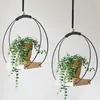 2Stk Hängendes Blumentopf Regal mit Innen-Hängenden Produktbild-Vorschau 1