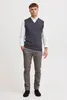 BLEND BHLarsson Herren Pullunder Strickweste Feinstrick Produktbild-Vorschau 3