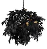 Lustre LEAVY noir et doré 4xE14x28W en métal, dimensions : Voir les images du produit 22