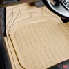 Tappetini Audi A6 personalizzabili in gomma Beige 4 pz Anteprima dell’immagine prodotto 2