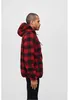 Brandit - Jacke da lavoro in Teddyfleece rot / schwarz - Anteprima dell’immagine prodotto 6