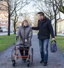 Wheellator, sedia a rotelle e deambulatore 2 in 1, sedia a Anteprima dell’immagine prodotto 3
