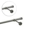 A close-up view of a curtain rod with a bracket and end cap. Produktbild-Vorschau
