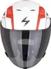 Scorpion EXO Z1 Vue casque jet, blanc mat/noir/rouge, M Voir les images du produit 3