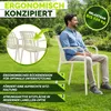 tillvex® Gartenstühle 2er Set Stapelbar Wetterfest mit Produktbild-Vorschau 8