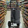 Nákupní taška na kolečkách EASY, 50l, černá Náhled obrázku produktu 7