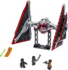 A LEGO Star Wars Sith TIE Fighter playset with minifigures and accessories. Produktbild-Vorschau
