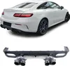 Heckdiffusor mit Endrohre Sport Optik für Mercedes E Coupe Produktbild-Vorschau 1