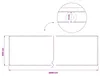 vidaXL Balkon Sichtschutz 200 x 1000 cm Stoff mit Produktbild-Vorschau 5