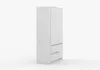 Kleiderschrank 4-türig Schrank Garderobe Schlafzimmer Produktbild-Vorschau 6
