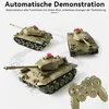 RC Panzer Spielzeug 2.4GHz – Ferngesteuertes Kettenfahrzeug Produktbild-Vorschau 2