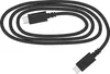 A black USB-C cable coiled on a white background. Anteprima dell’immagine prodotto