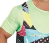 Retro Aerobic 80er Jahre Fitnessanzug Neon Farben Produktbild-Vorschau 3