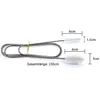 2 Stück Edelstahl Flexible Doppelkopf Rohrreinigungsbürste, Produktbild-Vorschau 2