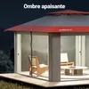 Wiltec skladací altánok moskytiéra 3,92 x 3,92 m Náhľad obrázku produktu 11