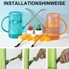 Gießkanne aus transparentem Kunststoff, für Zimmerpflanzen, Produktbild-Vorschau 4