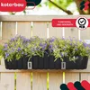 KOTARBAU® Doniczka Skrzynka Balkonowa 60 x 14 x 13 cm Podgląd zdjęcia produktu 2