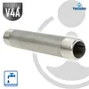 Rohrdoppelnippel Langnippel Edelstahl V4A (AISI 316), AG/AG Produktbild-Vorschau 3