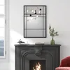 Lustro ścienne COSTWAY, 100 x 70 cm, prostokątne lustro z Podgląd zdjęcia produktu 7