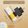 LED Nachtlicht Steckdose Schwarz Kupfer Up-and-Down Acryl Produktbild-Vorschau 6