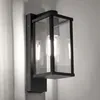 Außenwandleuchte Wandlampe Außenleuchte E27 Schwarz IP44 Produktbild-Vorschau 2