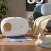 Makesure – Katzentoilette mit Standbeine, weiß Produktbild-Vorschau 7