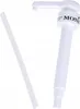 A white pump dispenser and a white straw are shown against a white background. Náhľad obrázku produktu
