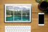MuchoWow® Laptop Aufkleber Sticker Cover Aussicht - Baum - Produktbild-Vorschau 2