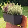 Doniczka Prosperplast | Ratolla Case PW | Brązowa | 50 cm Podgląd zdjęcia produktu 4
