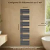 S'AFIELINA 1599x400mm Design Badheizkörper Produktbild-Vorschau 2