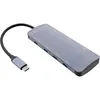 InLine USB 3.2 Gen.2 Hub, 4x USB-C + 3x USB-A, PD 100W, Produktbild-Vorschau 1