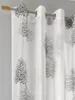 Kutti Vorhang Gardine Ösenschal Bellinda Weiss anthrazit Produktbild-Vorschau 3