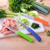 GRÄWE coltello spelucchino 3 pezzi, acciaio inox colorato1 Anteprima dell’immagine prodotto 9