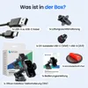 Siltcon® Handyhalterung Auto mit 15W Qi Ladegerät – Produktbild-Vorschau 7