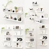 Étagère murale flottante en bois d'érable, blanche, Voir les images du produit 6