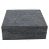 A stack of dark gray acoustic panels on a white background. Podgląd zdjęcia produktu