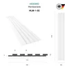 HEXIMO Lamellenwand (1.84 m²) aus XPS - Lamellen Produktbild-Vorschau 2