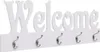 vidaXL Nástenný vešiak WELCOME White 74 x 29,5 cm Náhľad obrázku produktu 6