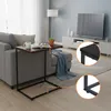 Tavolino Relaxdays, a forma di C, piano ampio, A x L x P: Anteprima dell’immagine prodotto 6