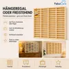 FabaHome MC Regal für 60 Kassetten, Holz Holz Natur Produktbild-Vorschau 6