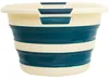 5Five Waschekorb - 21L - blau - PP - faltbar - 39 x 39 x 53 Produktbild-Vorschau 2