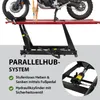 Motorradhebebühne hydraulisch 450 kg Extra-Breit 68 cm Produktbild-Vorschau 5