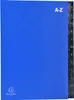 EXACOMPTA Pultordner DIN A4 A-Z 24 Fächer blau Produktbild-Vorschau 1