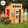 KidKraft Modernes Gartenspielhaus - 180 x 126 x 159 cm; 182 Produktbild-Vorschau 2