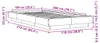 vidaXL Bettgestell mit LED Betongrau 100x200 cm Produktbild-Vorschau 7