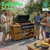 Endorphin Outdoorküche Teak inkl. Merlin 641 Built- in Produktbild-Vorschau 6
