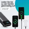 Siltcon® Powerbank 30000mAh – 22,5W Schnellladegerät – Produktbild-Vorschau 7