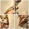 Bilder auf glas - Eule Vogel Natur - 100x70cm - Glasbilder Produktbild-Vorschau 8
