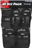 187 Killer Pads Jr. Six Pack Set schwarz Produktbild-Vorschau 2