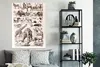 MuchoWow® Poster Tiere - Elefant - Schwarz - Weiß 90x120 cm Produktbild-Vorschau 4